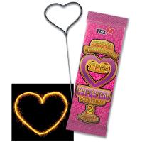 Сердечко Бенгальские огни фигурные купить в Камызяке | kamyzyak.salutsklad.ru