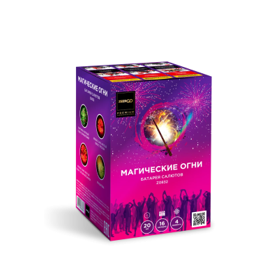 Магические огни Батарея салютов купить в Камызяке | kamyzyak.salutsklad.ru