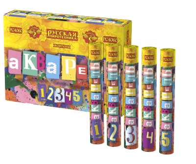 Акварель Фонтан пиротехнический купить в Камызяке | kamyzyak.salutsklad.ru