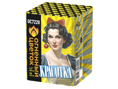 Красотка Батарея салютов купить в Камызяке | kamyzyak.salutsklad.ru