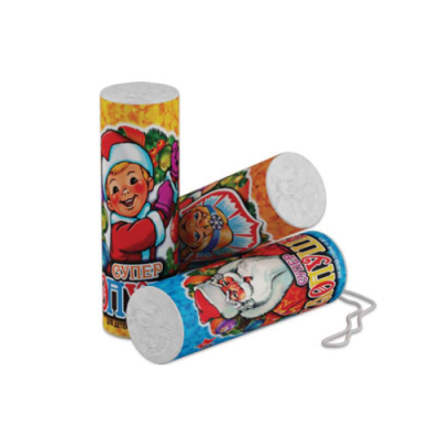 Супер с серпантином Хлопушки купить в Камызяке | kamyzyak.salutsklad.ru