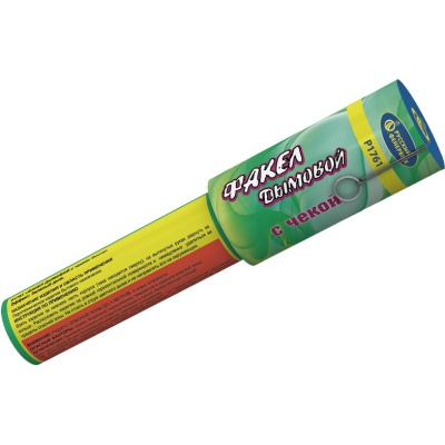 Дымовой (с чекой) зеленый Фальшфейер купить в Камызяке | kamyzyak.salutsklad.ru