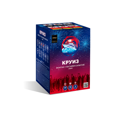 Круиз Фонтан фейерверк купить в Камызяке | kamyzyak.salutsklad.ru
