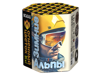 Зимние Альпы Батарея салютов купить в Камызяке | kamyzyak.salutsklad.ru