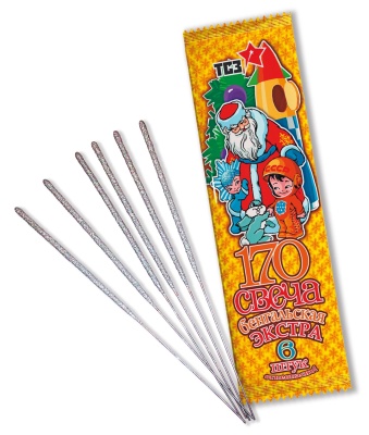 170 мм. Экстра Бенгальские огни купить в Камызяке | kamyzyak.salutsklad.ru