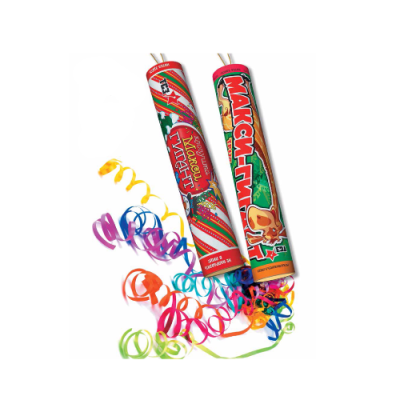 Макси-Гигант с серпантином Хлопушки купить в Камызяке | kamyzyak.salutsklad.ru